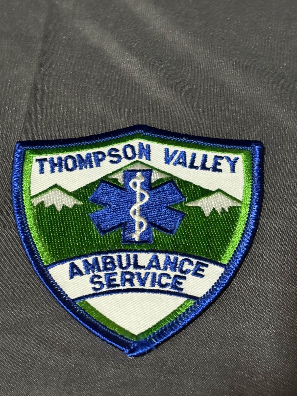 United States EMS Cloth Shoulder Thompson Valley Ambulance Service