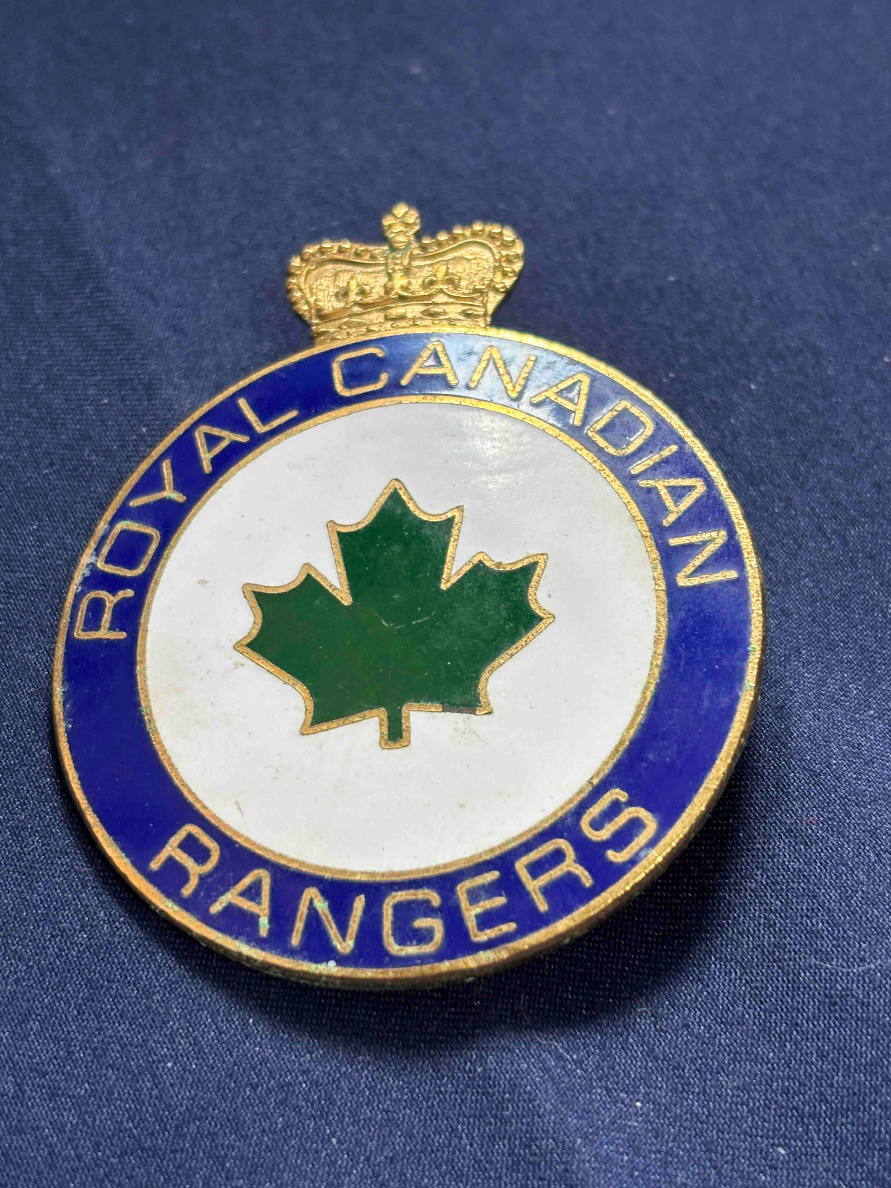 Canadian Army 1953-68 Cap badge Royal Canadian Rangers band