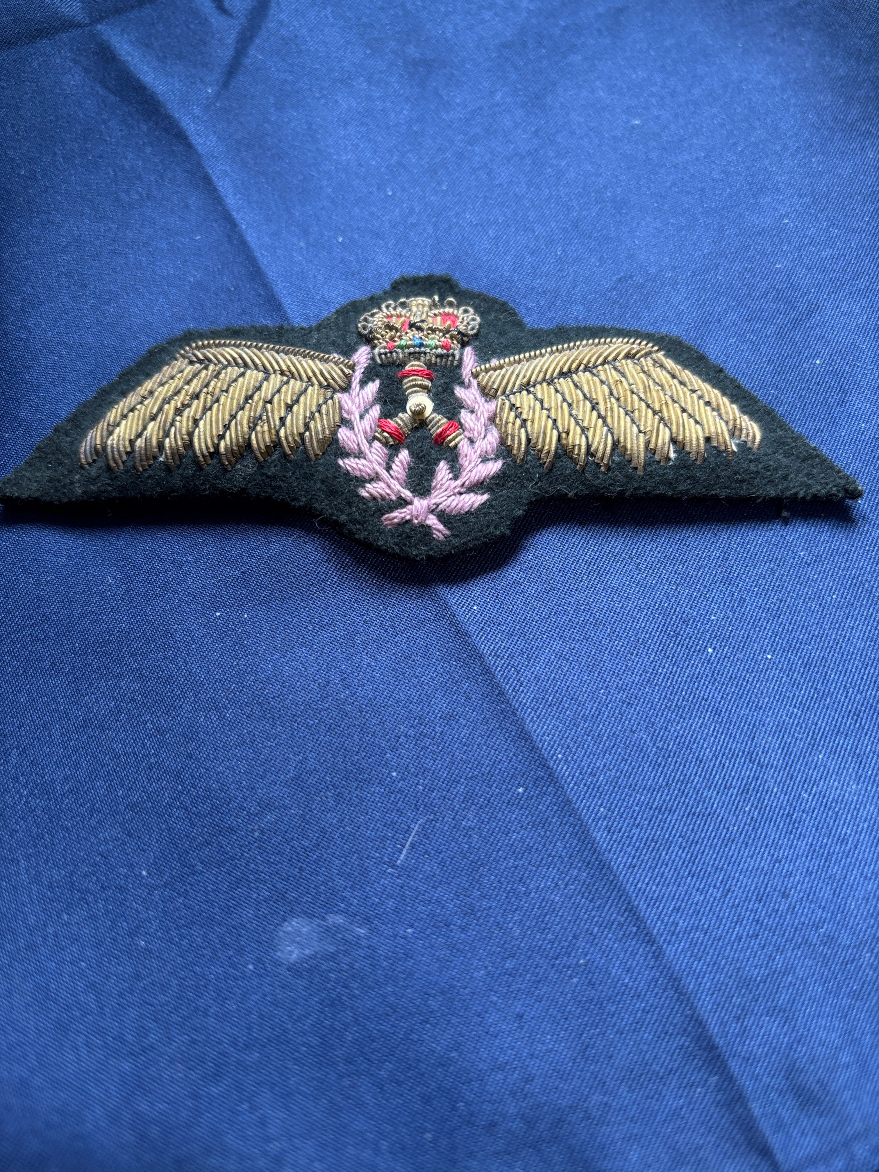 RCAF Wings Flight Engineer bullion wire