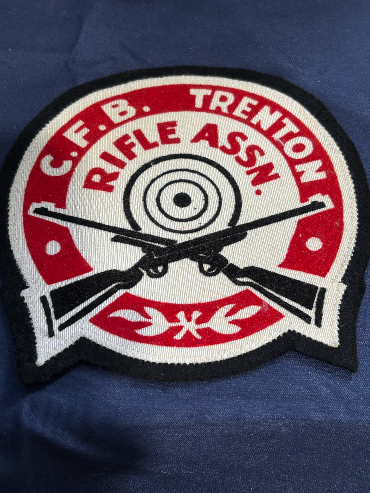 RCAF Crests jacket C.F.B. Trenton Rifles Association