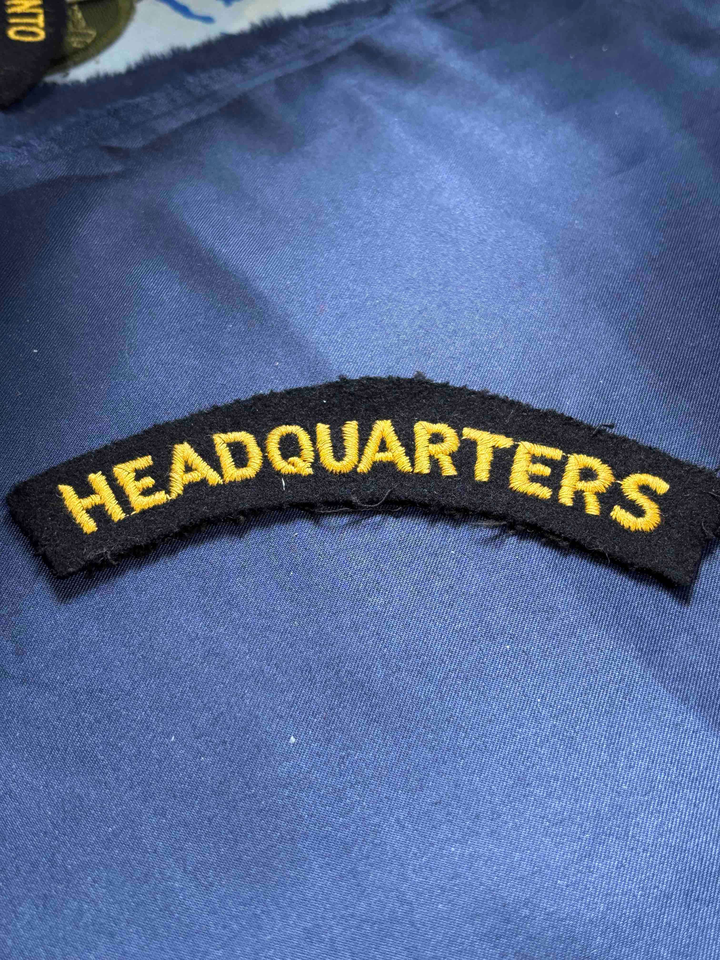 British Army 1935-45 Civil Defence shoulder Headquarters