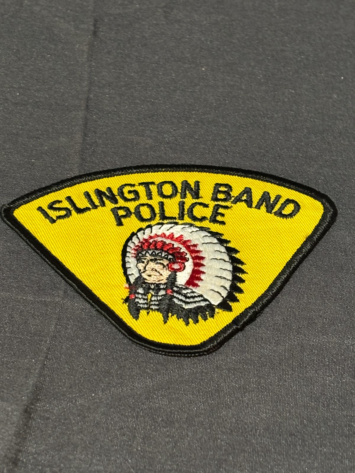 CanadianTribal Police Shoulder Islington Band Police