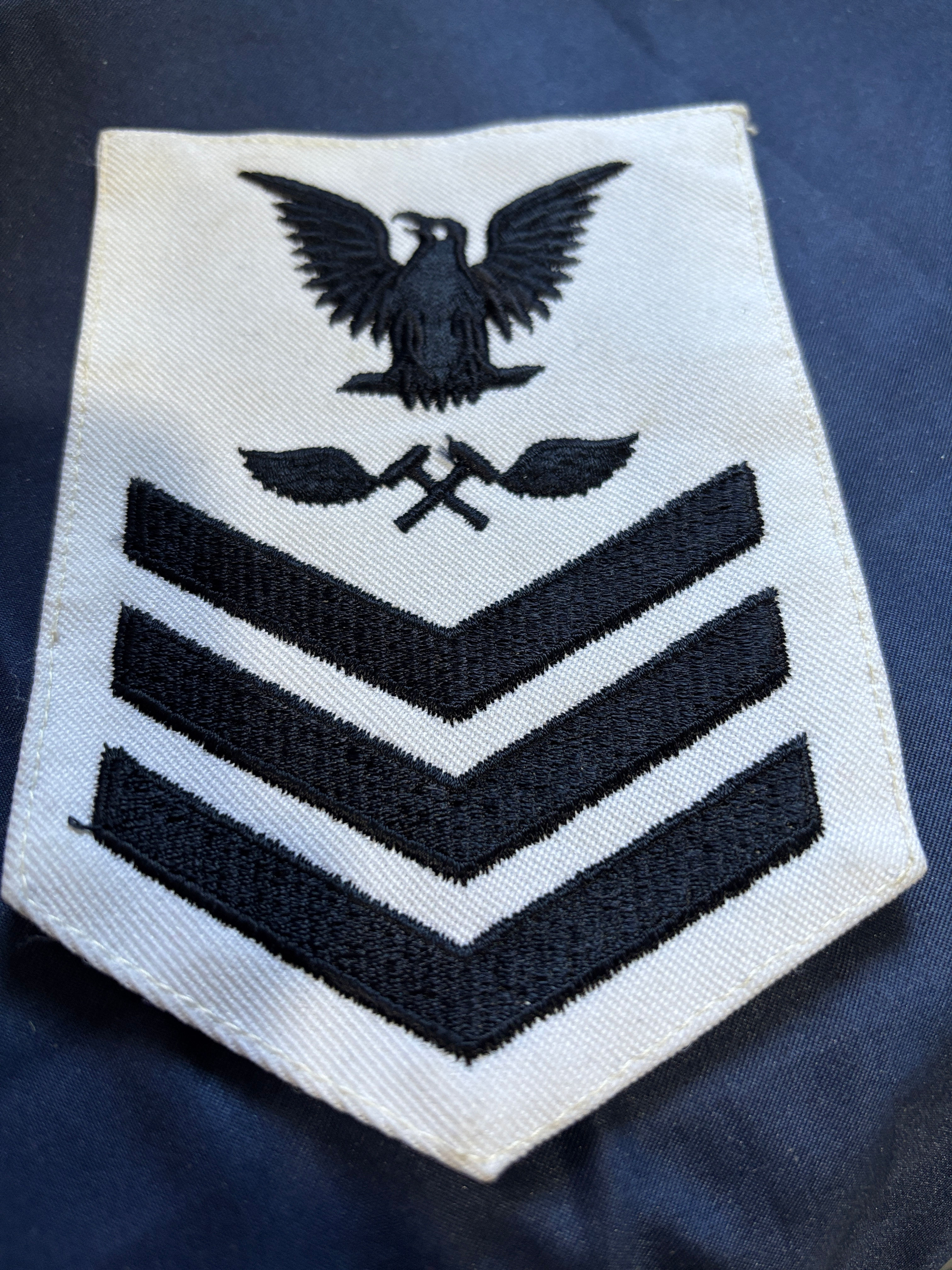 United States Navy Rating CPO Aviation Structures Mechanic 1st class