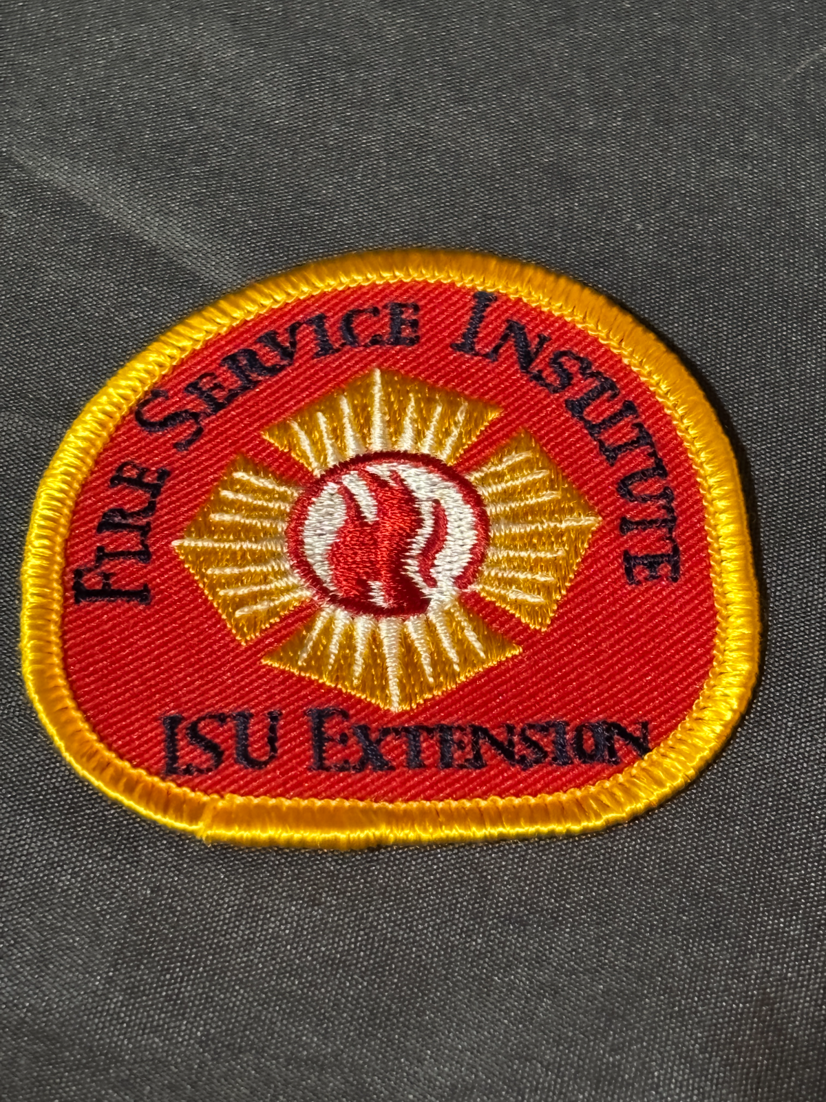 Canadian Fire Dept Shoulder flashFire Service Institute