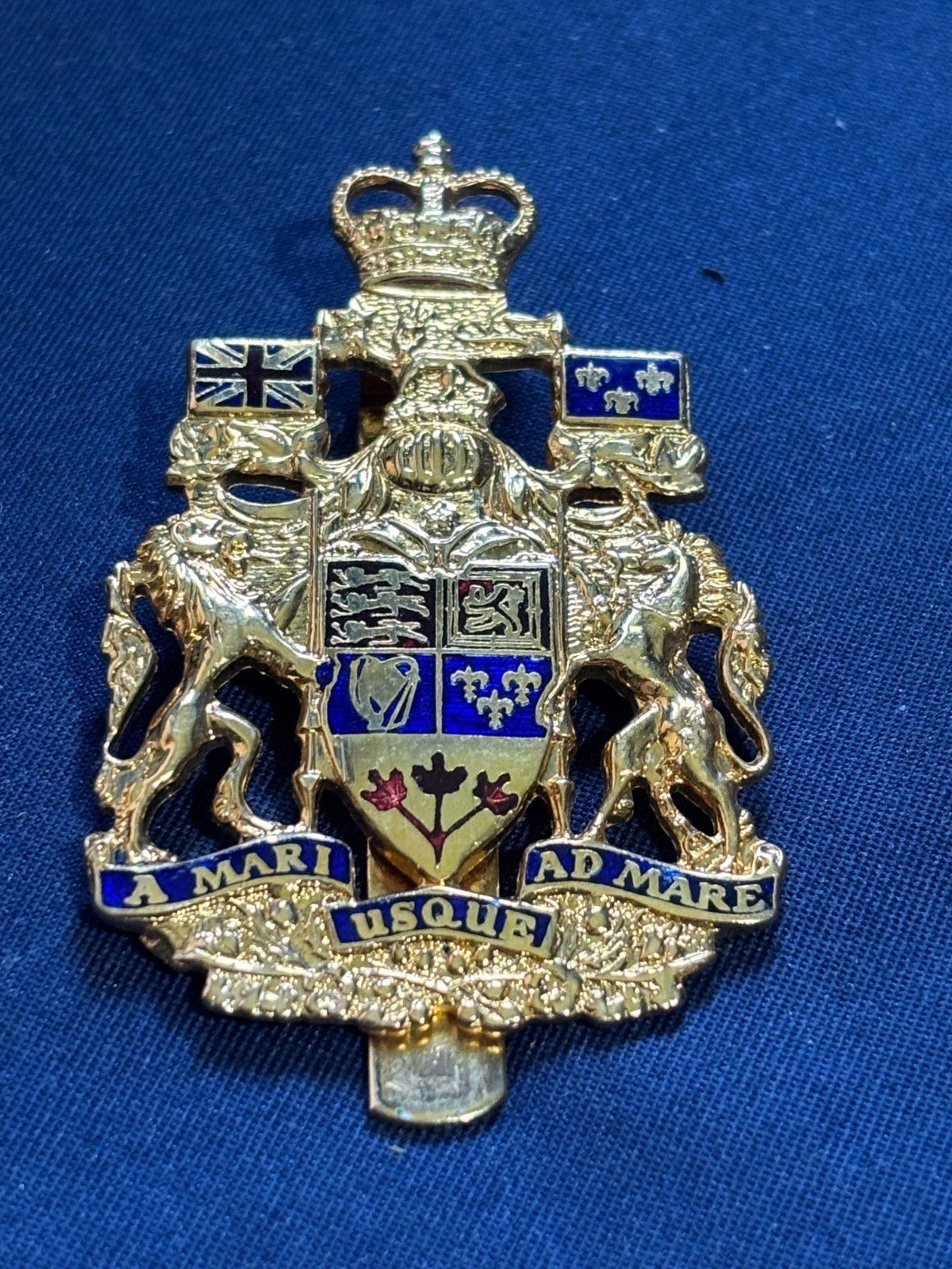 Canadian Army 1953-68 Cap badge General List Officers