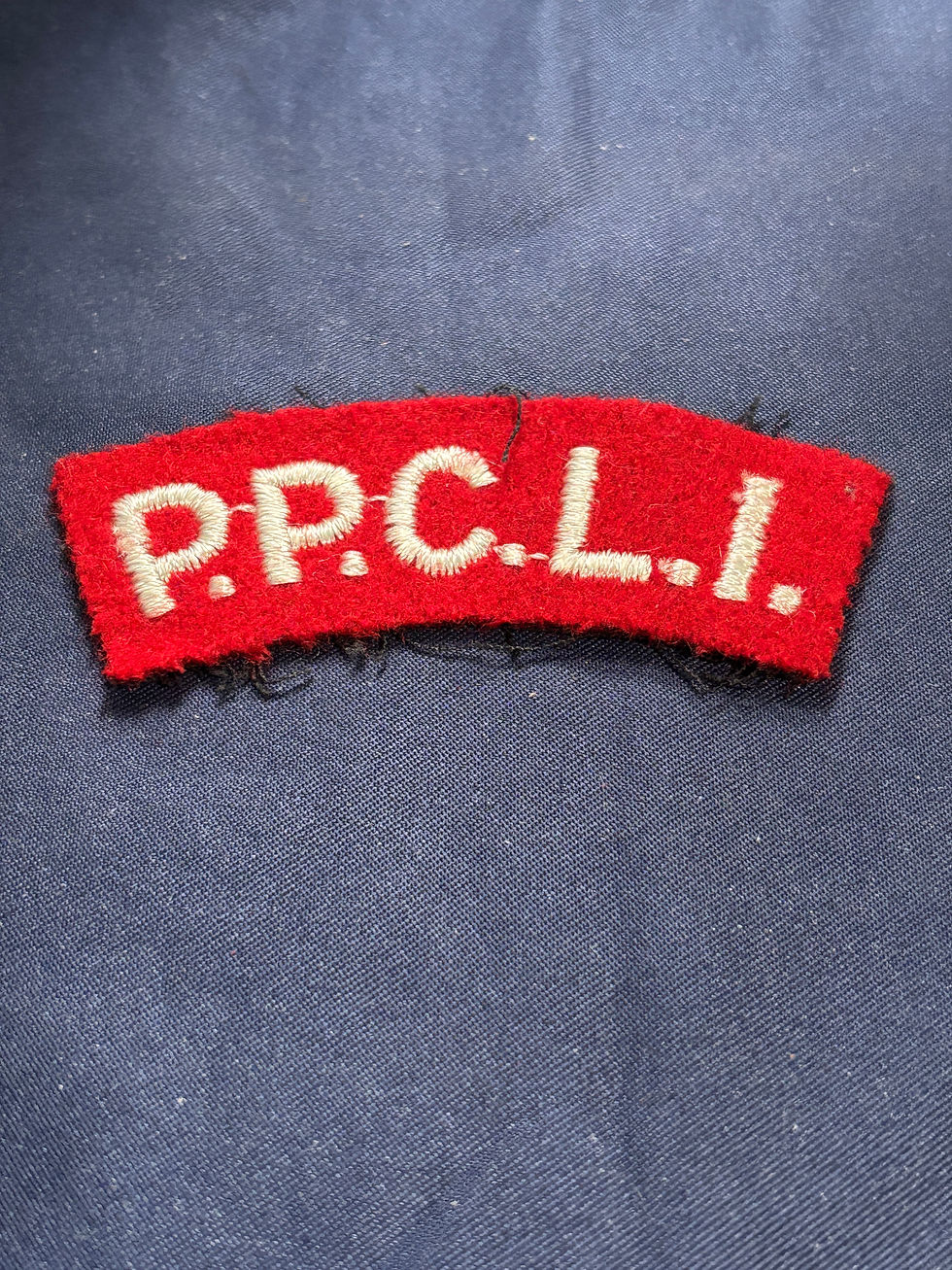 Thumbnail: Canadian Army 1920-53 Shoulder Flash PPCLI