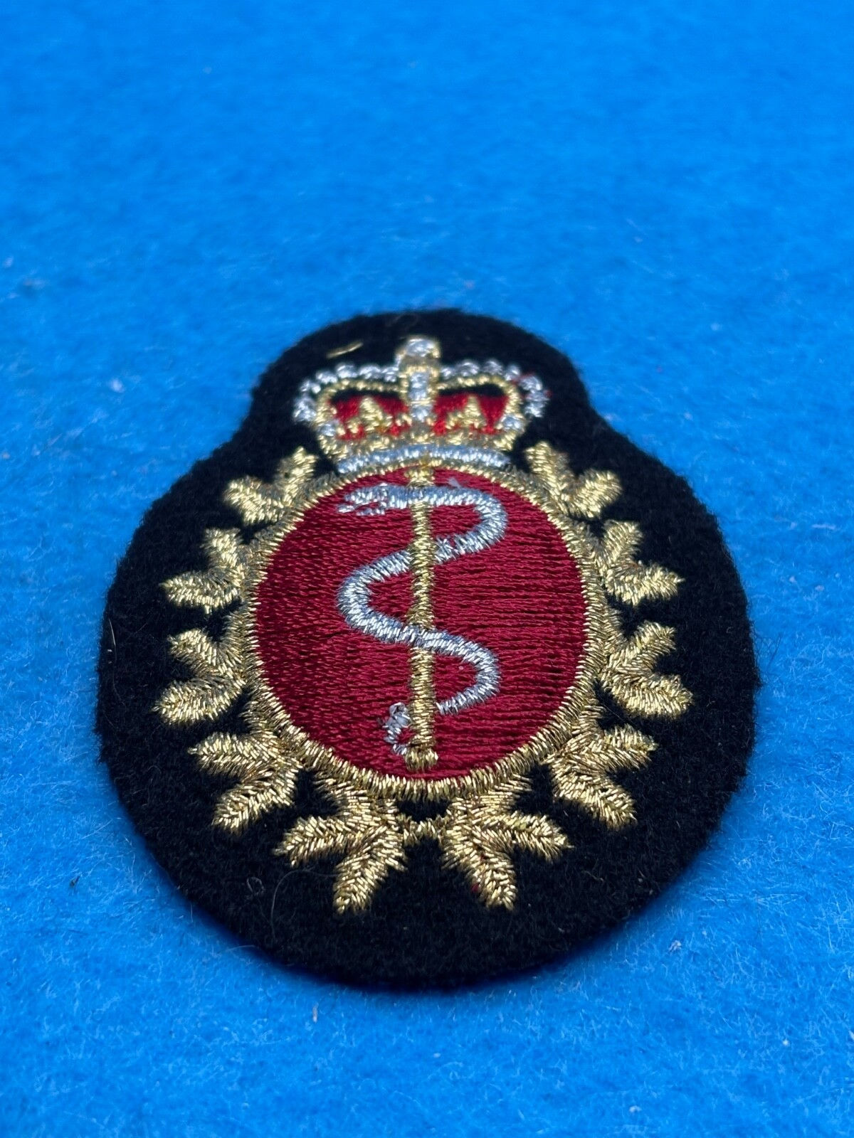 Canadian Army Unification Cap badge Officers mylar Medical branch