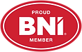 Proud member of BNI