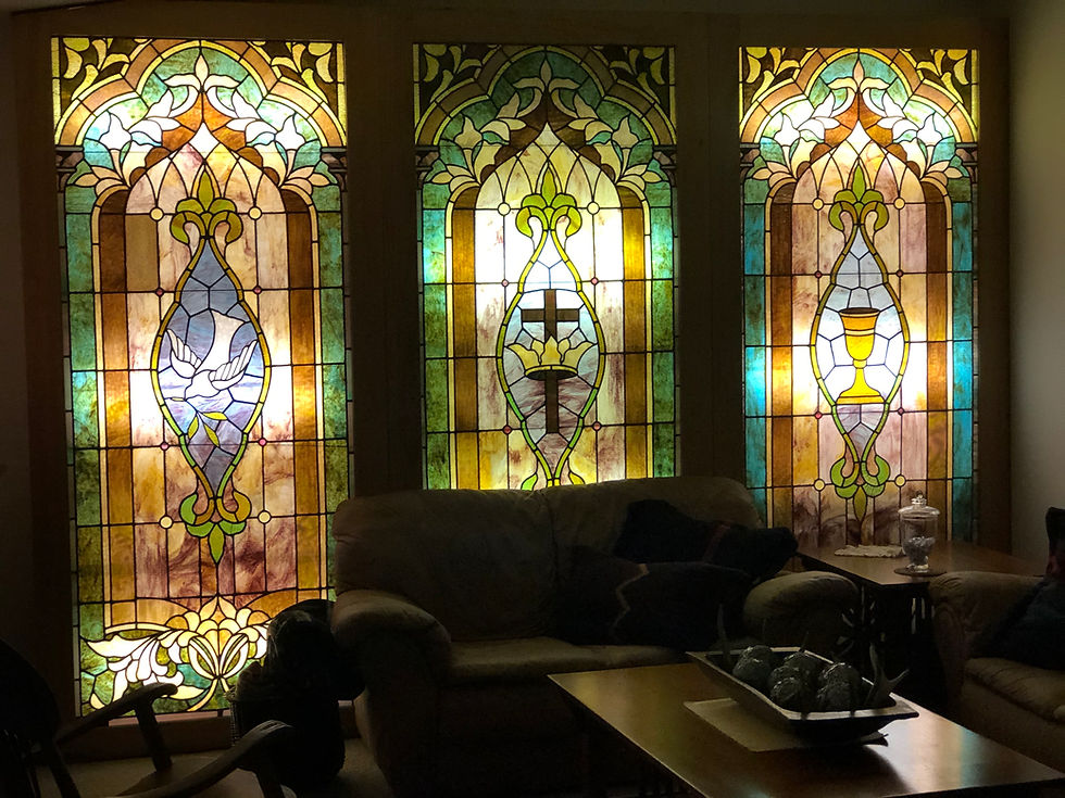 Restoration of 1900 Church windows