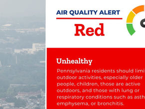Take Care Out There: Wildfire Smoke Brings Code Red Air Quality Conditions in PA