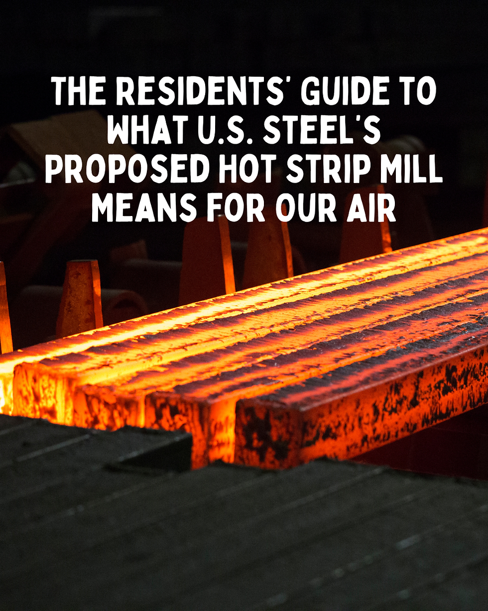The Residents' Guide to What U.S. Steel’s Proposed Hot Strip Mill Means for Our Air