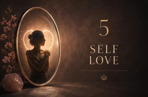 Activate Sense Five to Master Your Self-Love
Self-love blossoms when your heart, mind, and body are in harmony. With this sense, you can experience compassion, joy, and inner nourishment.
This educational meditation teaching is designed by Dennis Schoofs and guides you to cultivate deep appreciation and care for yourself. Through this practice, you'll transform your energy into generosity, uplift those around you, and express love authentically and effortlessly.