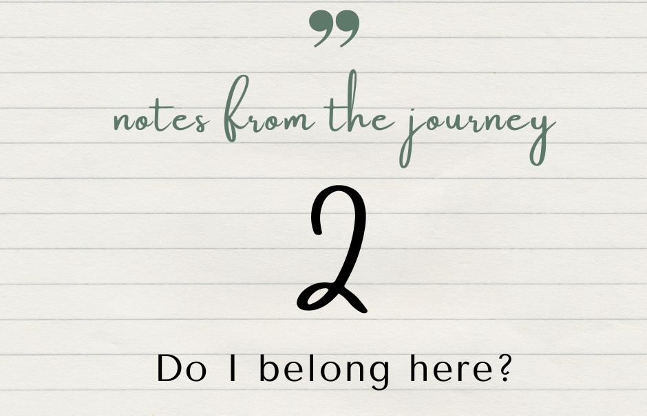 Notes from the Journey #2