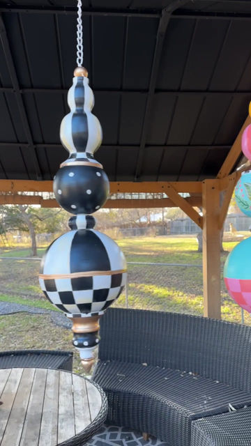 Thumbnail: Hand-painted Jumbo Finials  