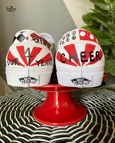 Custom Painted Shoes Tracey's Fancy