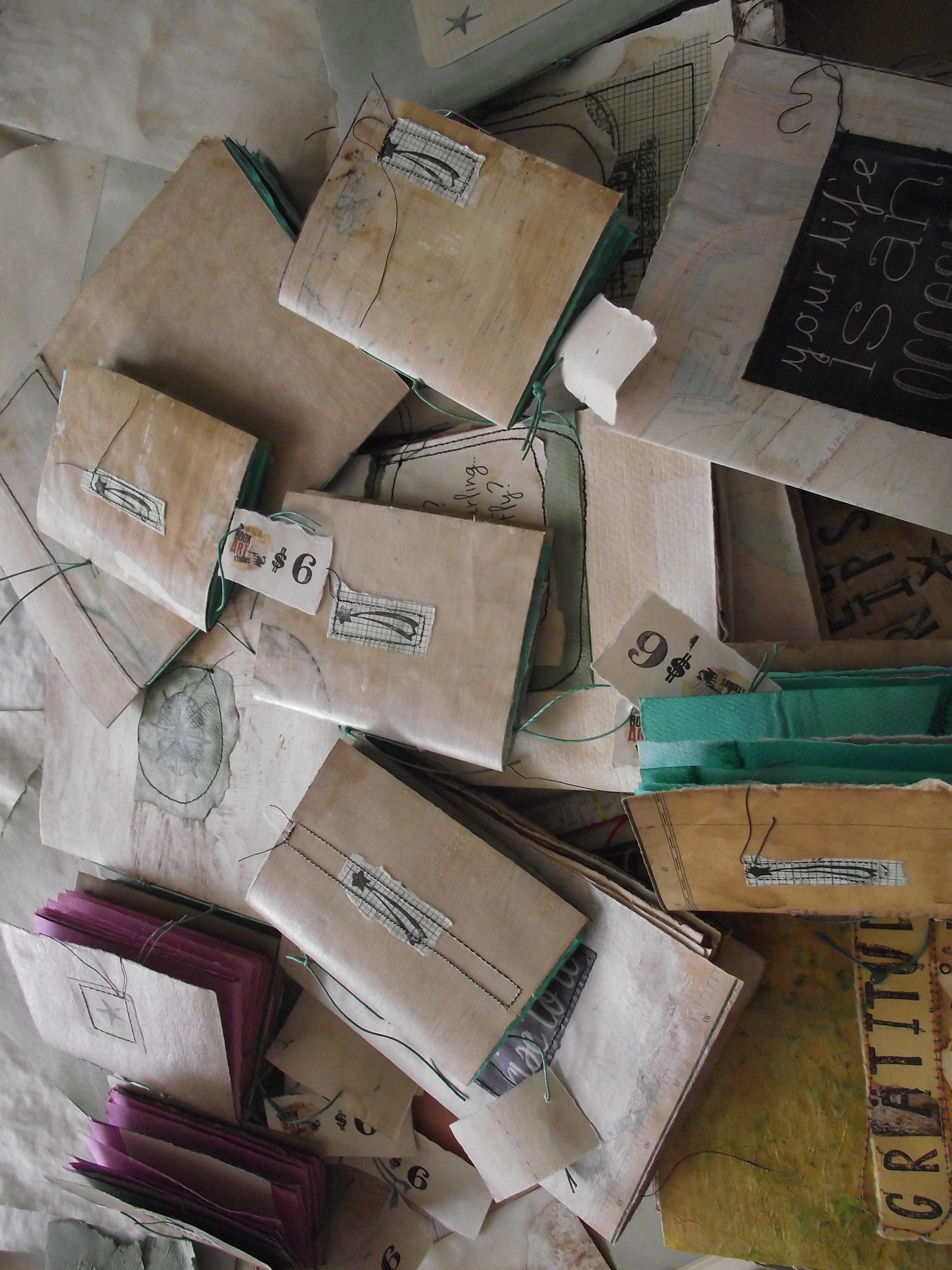 Book Art Studios Collection of notebooks