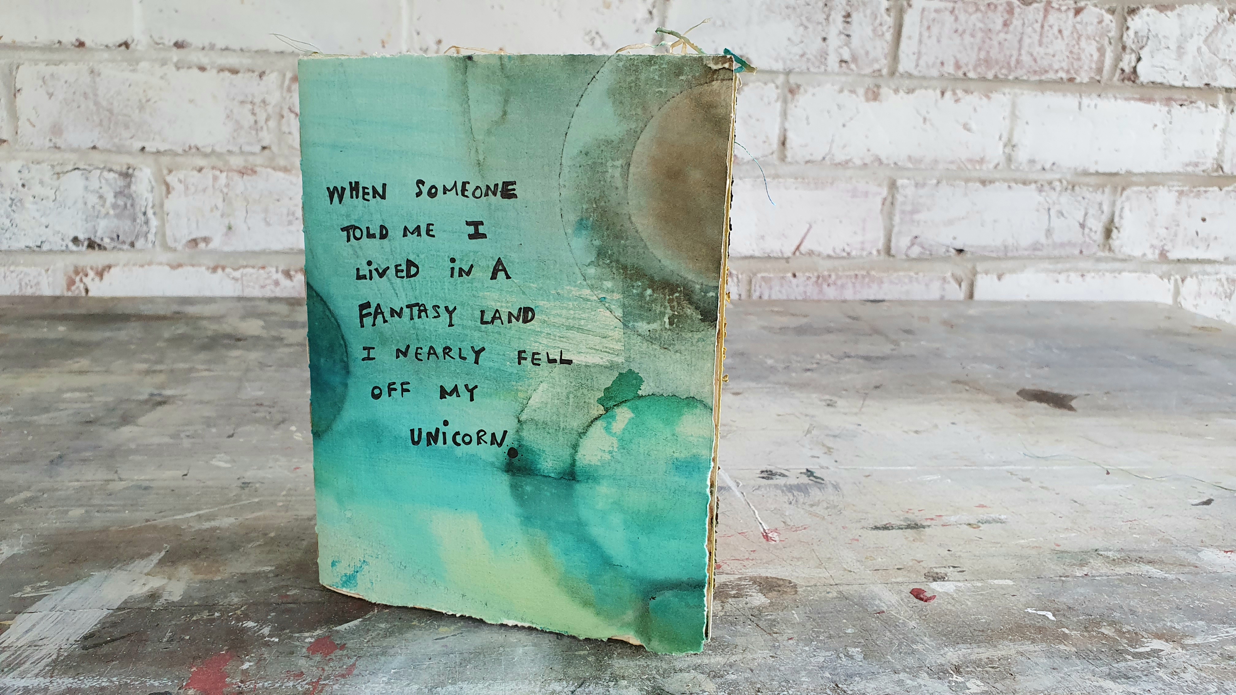 When someone by book art studios