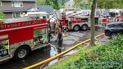 Mountain Ave. House Fire