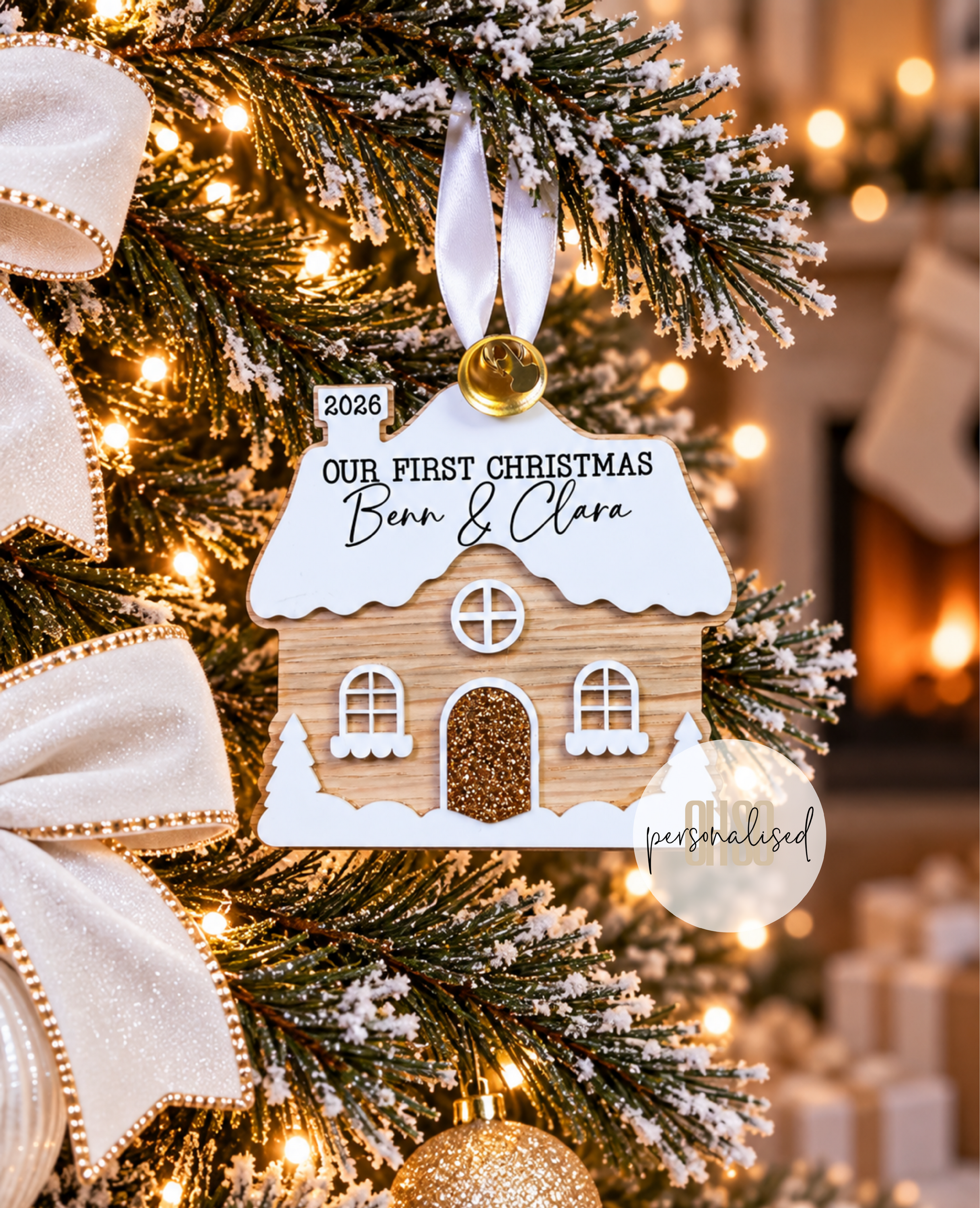 First Home/Christmas 3D Bauble