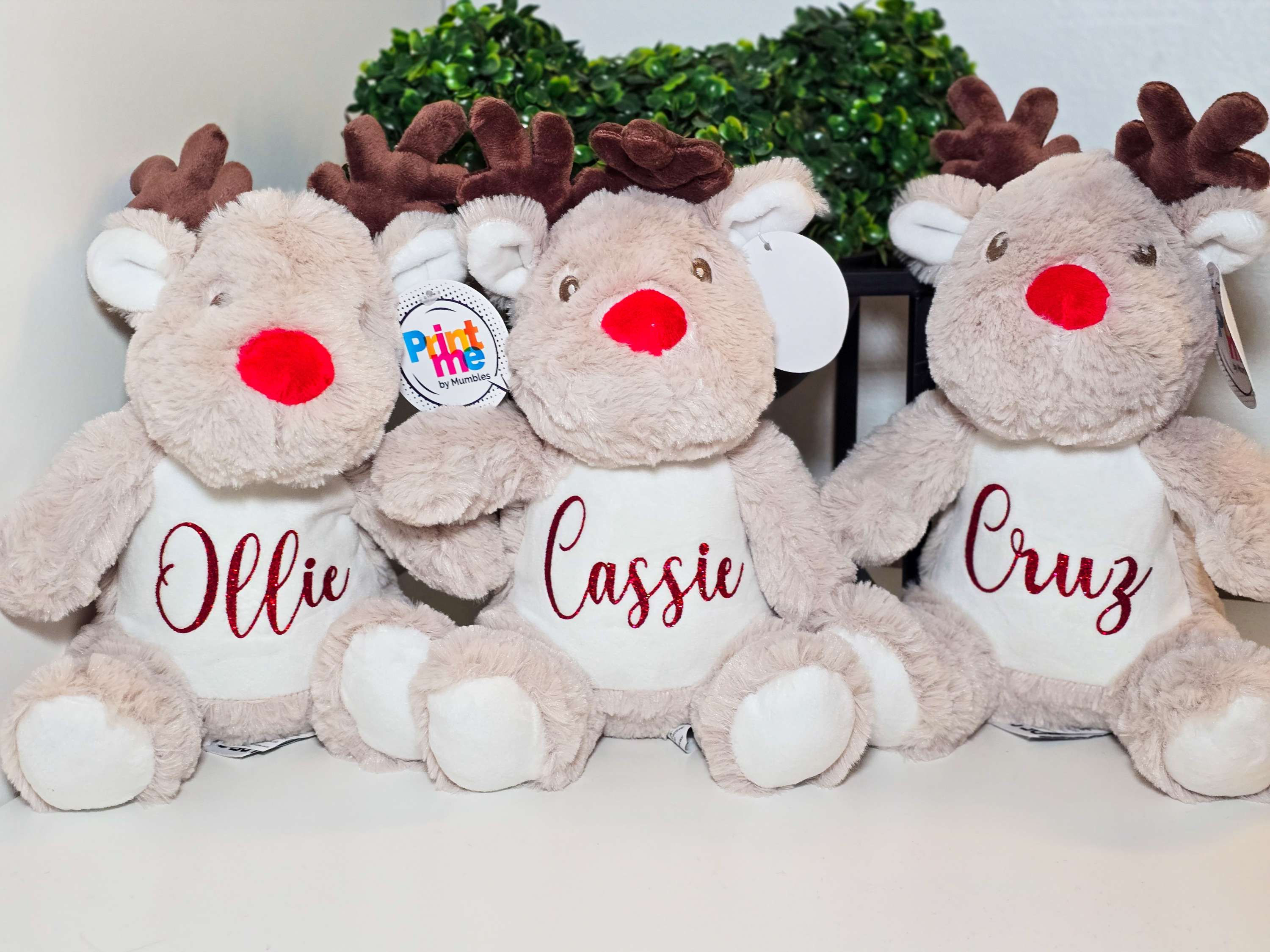 Reindeer Christmas Cutey Teddy 