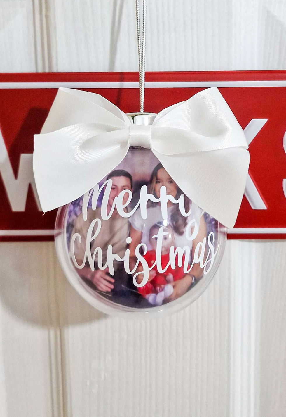 Large Photo Bauble