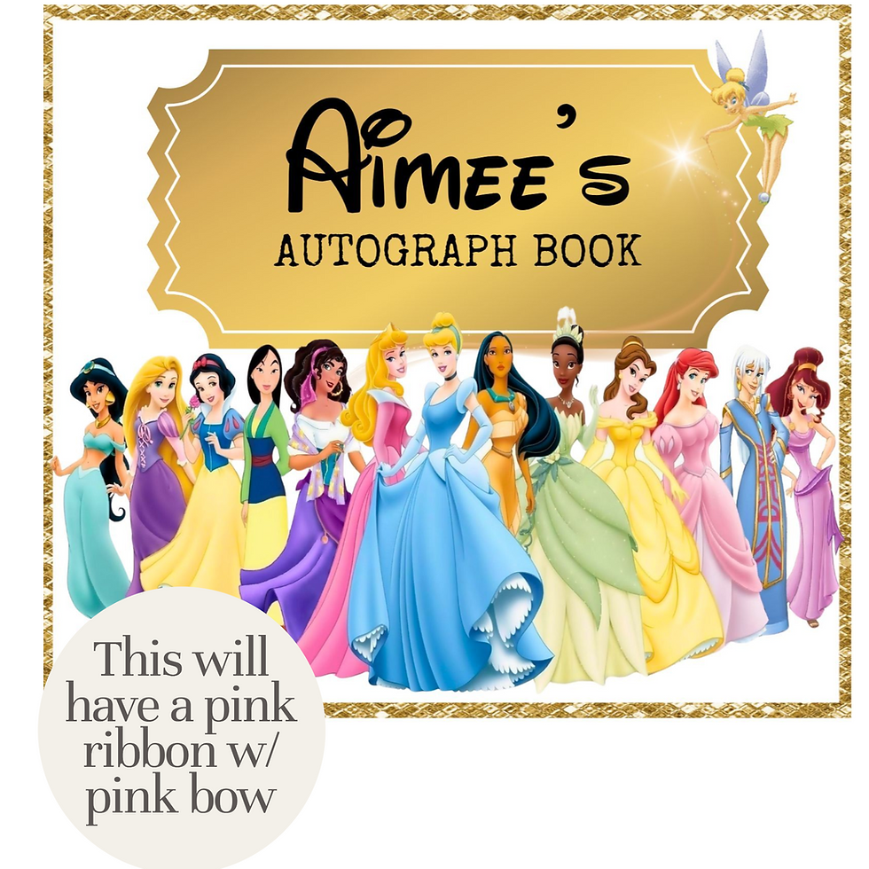 Thumbnail: Disney Autograph & Photo Book