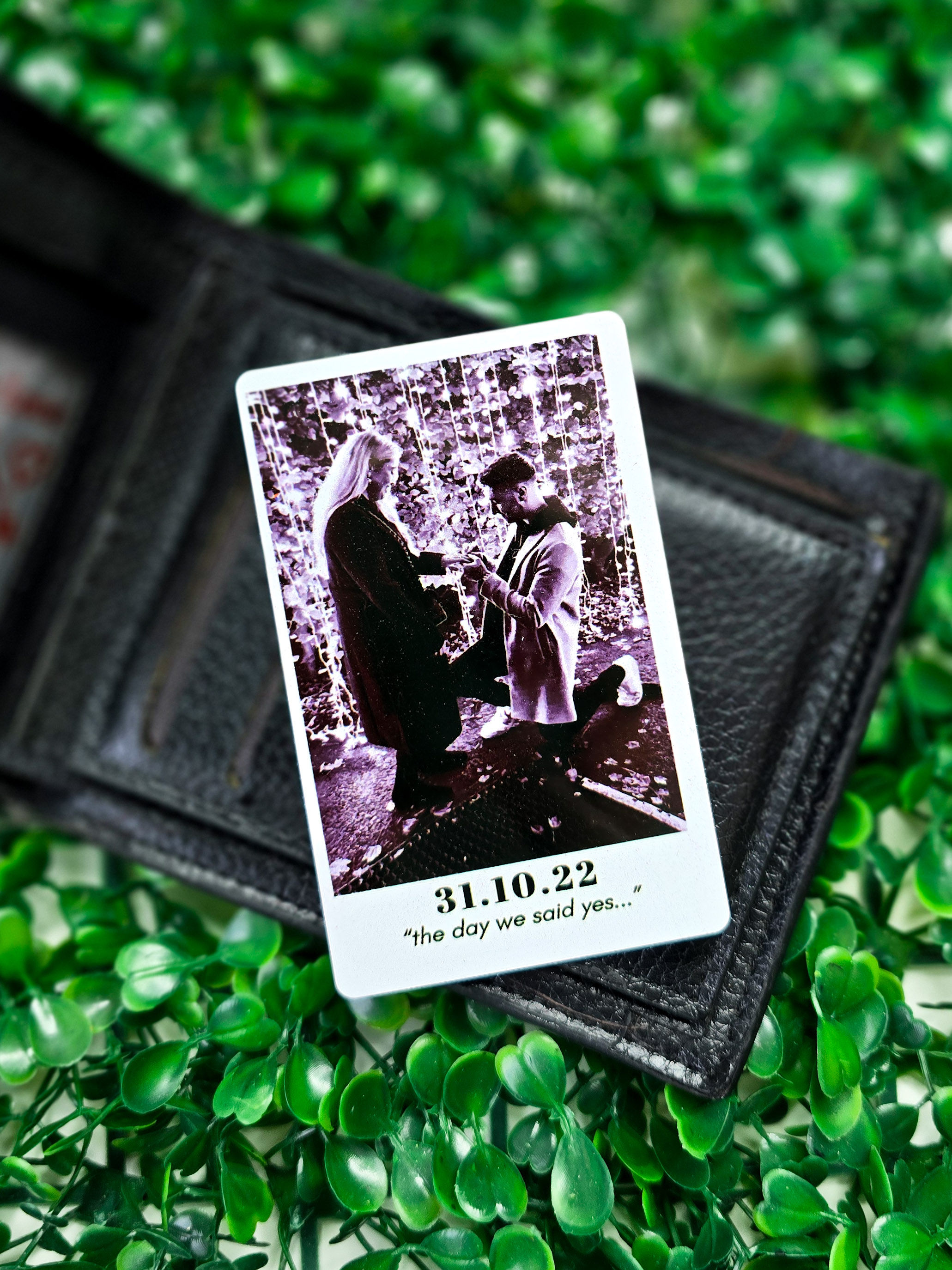 Wallet Photo Card (B&W)