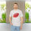Thumbnail: organic adult unisex t shirt with American football sport graphic by Nat-Ts