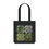 Thumbnail: eco friendly tote bag with Celtic-inspired square knot design by Nat-Ts