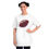 Thumbnail: organic adult unisex t shirt with American football sport graphic by Nat-Ts