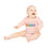 Thumbnail: organic cotton baby body suit with test tubes science graphic coloured by photos of nature