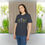 Thumbnail: organic adult unisex t shirt with colourful fantasy toadstool graphic by Nat-Ts