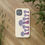 Thumbnail: biodegradable phone case with colourful toadstools designed by Nat-Ts