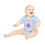 Thumbnail: organic cotton baby body suit with Basketball sports graphic designed by Nat-Ts