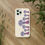 Thumbnail: biodegradable phone case with colourful toadstools designed by Nat-Ts