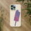 Thumbnail: biodegradable plastic free phone case with ice lolly summer popsicle design by Nat-Ts