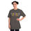 Thumbnail: adult unisex organic t shirt with colourful toadstools graphic by Nat-Ts