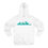 Thumbnail: eco friendly adult unisex hoodie with mountain range design by Nat-Ts