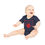 Thumbnail: organic cotton baby body suit with Basketball sports graphic designed by Nat-Ts