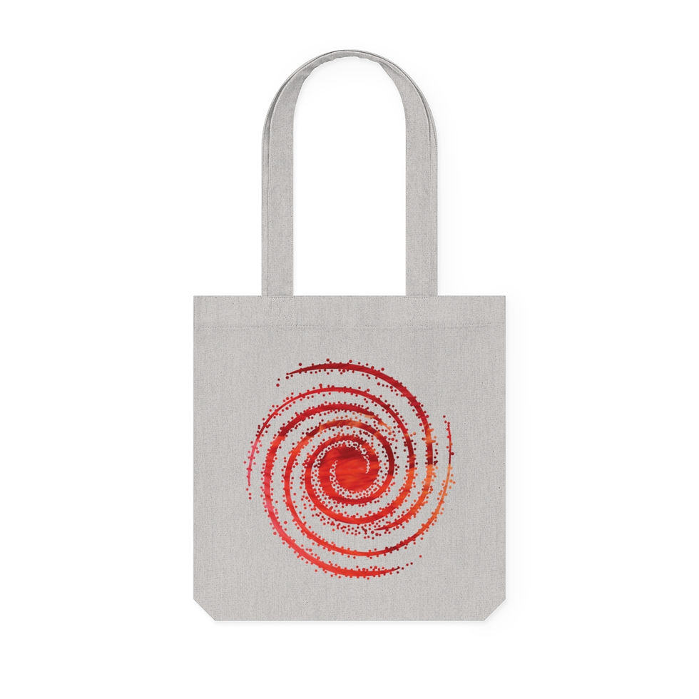 Thumbnail: eco friendly woven tote bag with galaxy space graphic by Nat-Ts