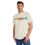 Thumbnail: organic adult unisex t shirt with colourful fruit print designed by Nat-Ts