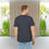 Thumbnail: organic adult unisex t shirt back