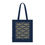 Thumbnail: organic cotton tote bag with soundwave music graphic coloured by real photos of nature