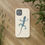 Thumbnail: biodegradable plastic free phone case with gecko graphic by Nat-Ts