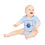 Thumbnail: organic cotton baby body suit with Basketball sports graphic designed by Nat-Ts