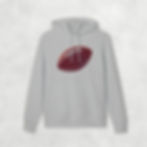 Unisex Cruiser 2.0 Organic Hoodie |  American Football - Monolith