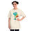 Thumbnail: organic adult unisex t shirt with colourful cocktail print designed by Nat-Ts