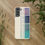 Thumbnail: biodegradable plastic-free mobile phone case with unique test tubes graphic coloured by photos of nature