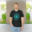 Thumbnail: organic adult unisex t shirt with galaxy graphic by Nat-Ts