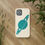 Thumbnail: biodegradable plastic-free phone case with saturn design by Nat-Ts